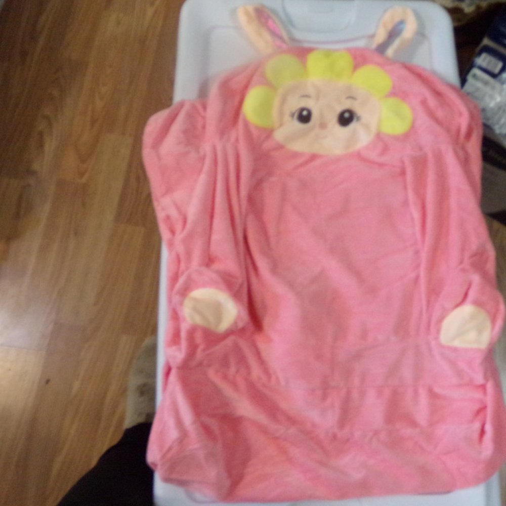 Children's folding foam chair cover